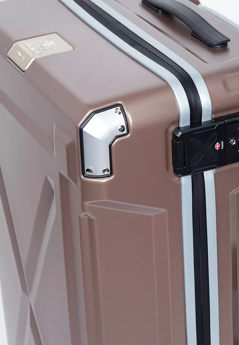 Outdoor 6304-72 Mocha (Zipper type) - Large - TSA Luggage