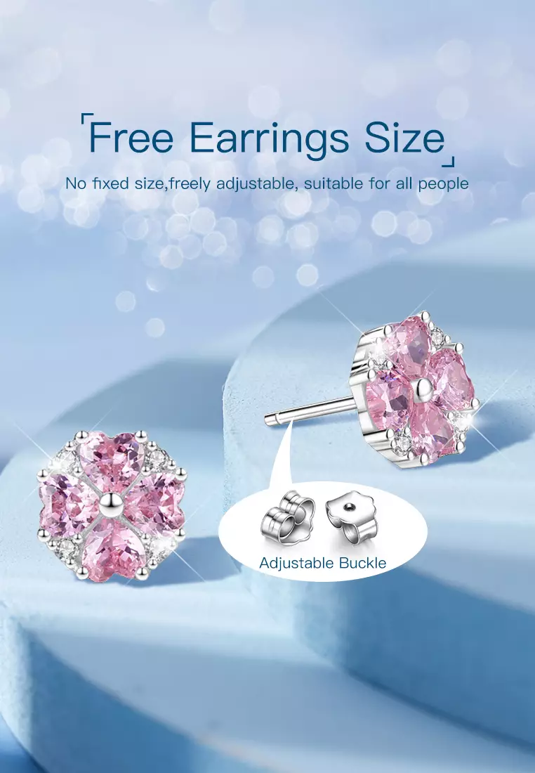 Anting Wanita Korean Fashion Berlian Anting Giwang Perhiasan Original Kotak Indah