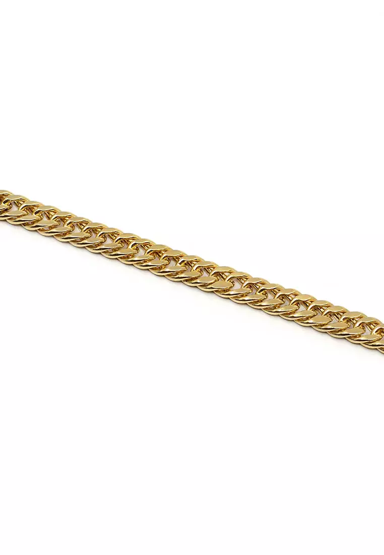 18K Italian Made Yellow Gold Bracelet