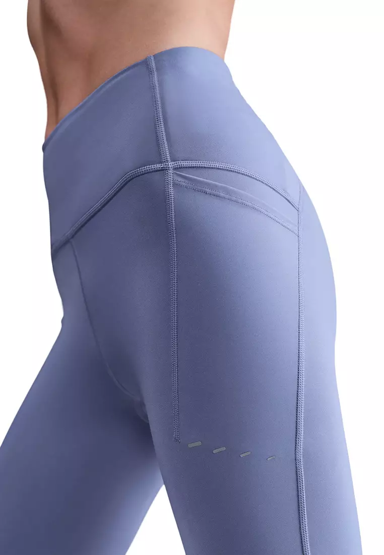 Swift High-Waisted 7/8 Running Leggings with Pockets