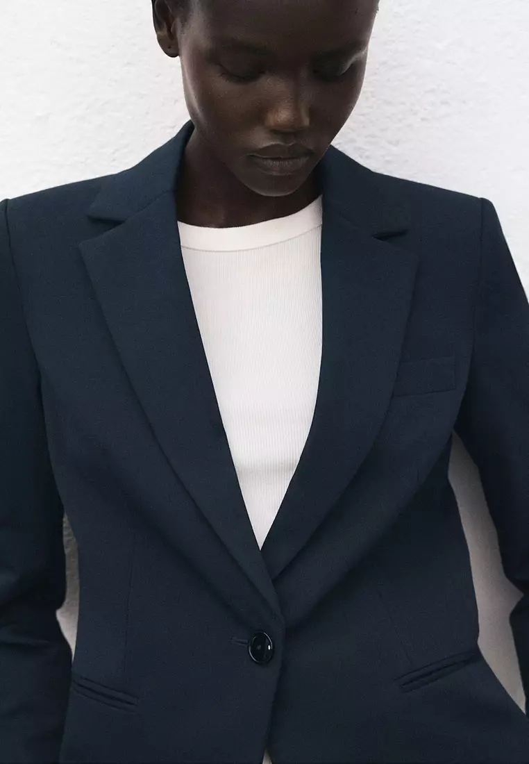 Single Button Suit Jacket