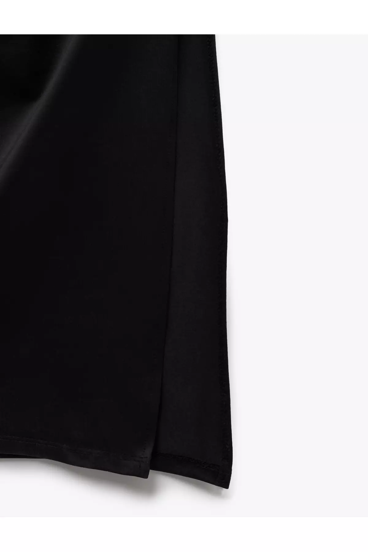 Slim Strap Side Window Detail Midi Bodycon Dress