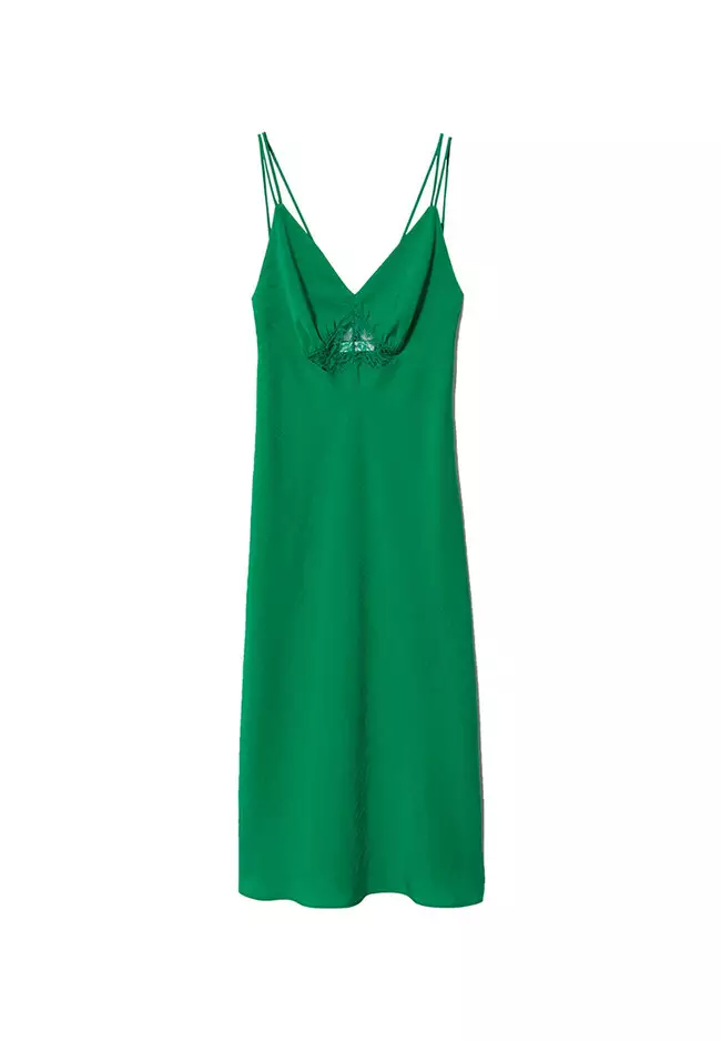 Buy Mango Lace Camisole Dress 2026 Online | ZALORA Philippines