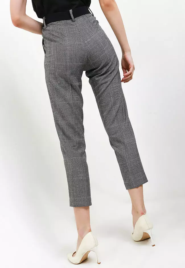 Femme Celana Fashion Slim Fit 7/8