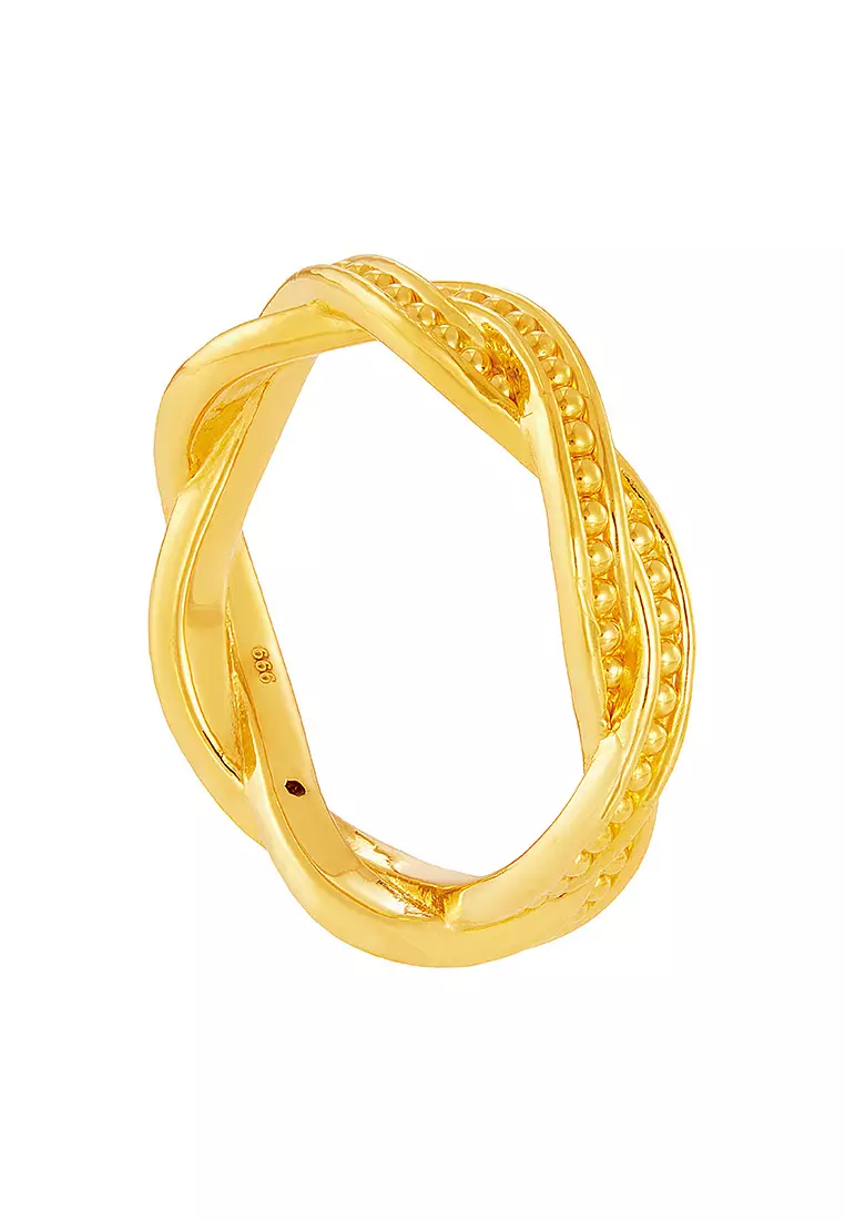 HABIB 999/24K Yellow Gold Ring 9200007Y
