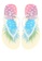Old Navy orange Sugarcane Printed Flip Flops A6E9BSH78BDA60GS_2