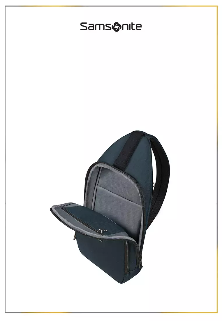 Samsonite Sacksquare Sling Bag Medium - Blue