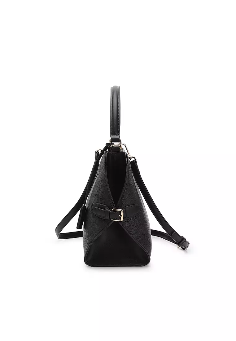 Women's Top Handle Bag / Sling Bag / Crossbody Bag / Shoulder Bag (Tas Tangan Wanita / Tas Selempang Wanita / Tas Bahu Wanita) - Hitam