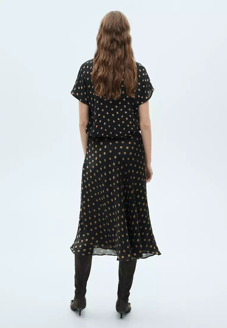 Mango Polka-Dot Midi Skirt 2025 Buy Mango Online ZALORA Hong Kong