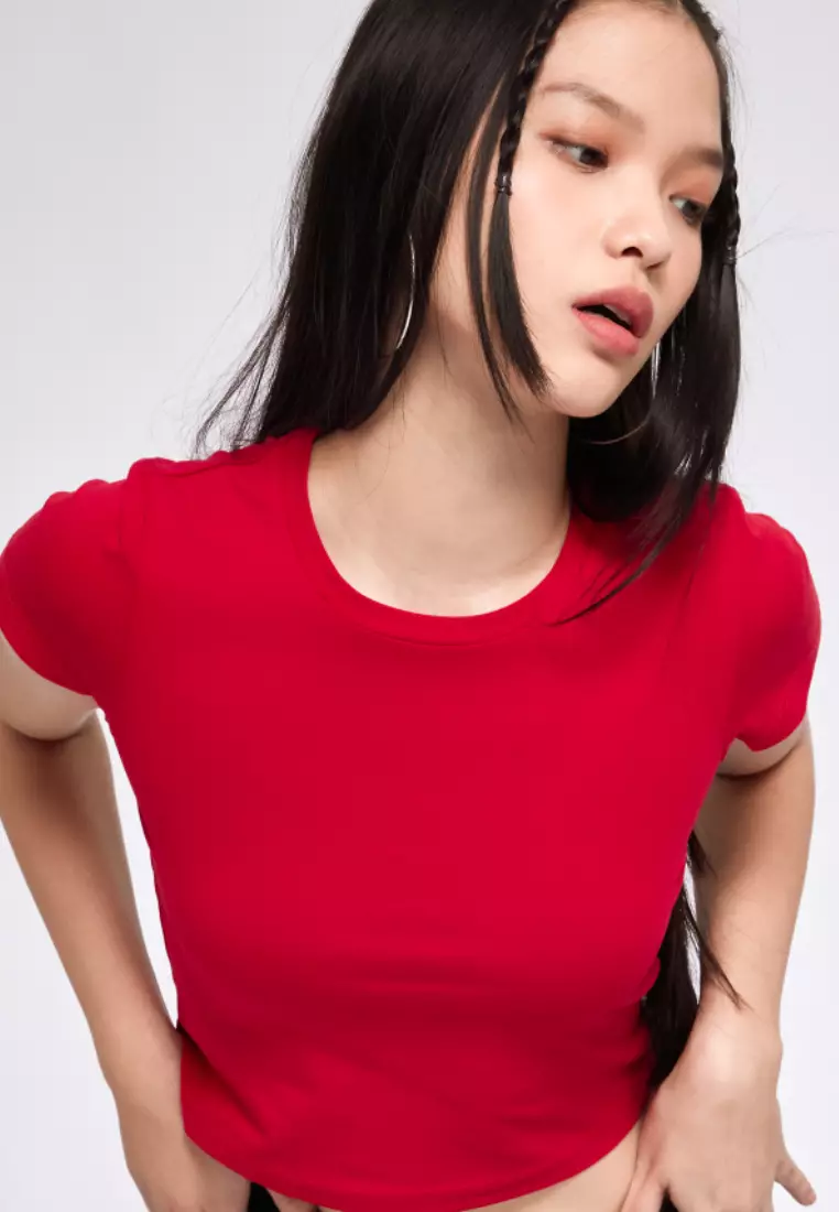Jual COLORBOX Fitted Short Sleeve T-shirt Original 2024 | ZALORA ...