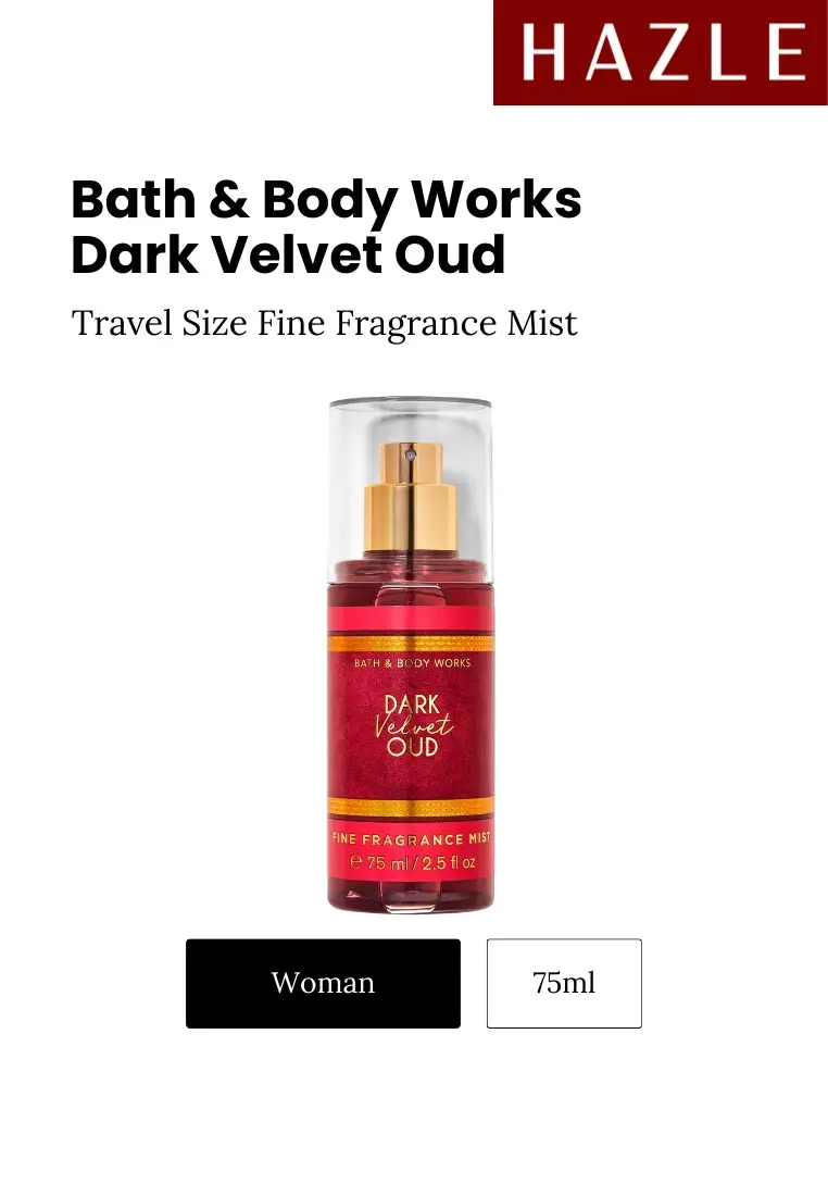 Jual Bath & Body Works Bath & Body Works Dark Velvet Oud Travel Size