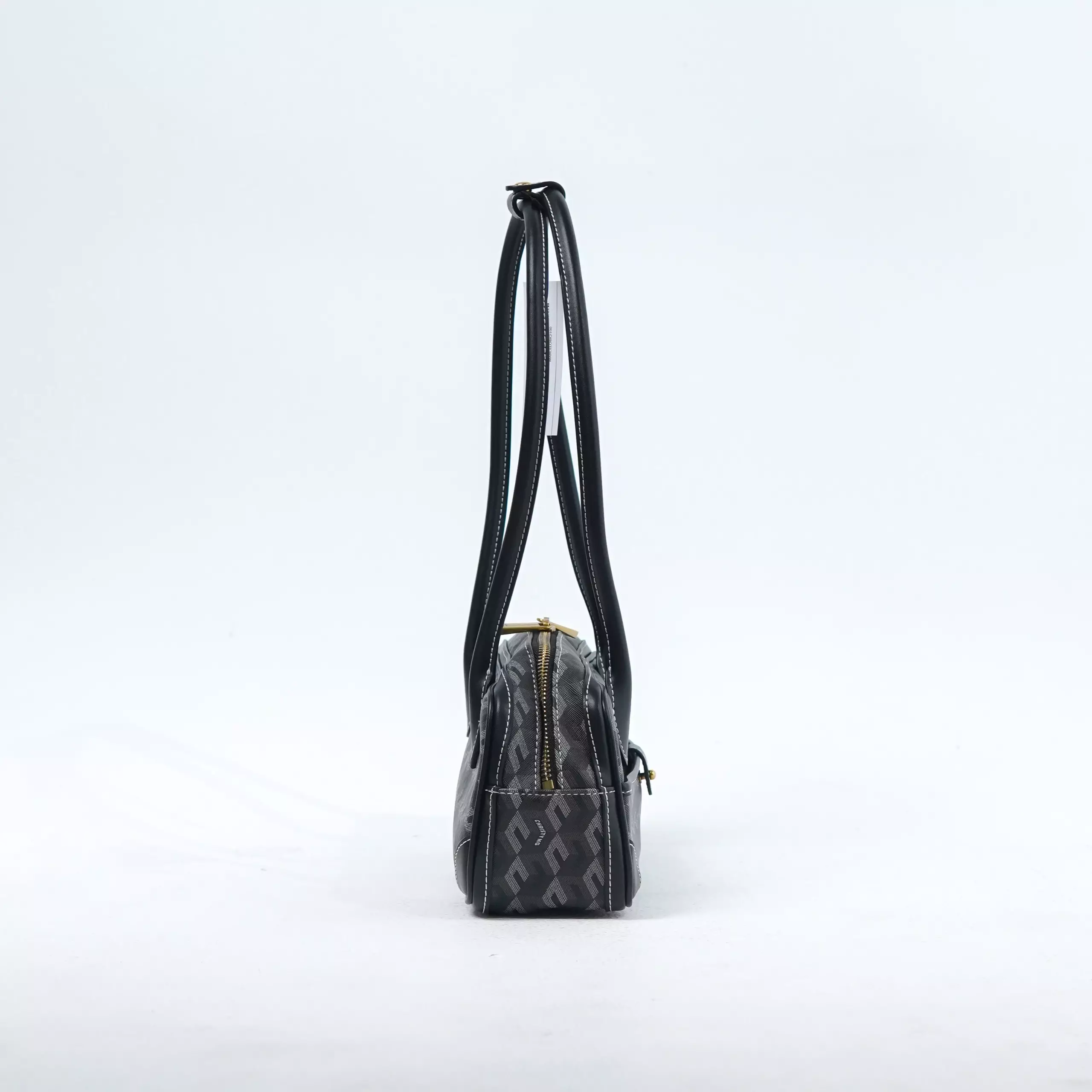 Tas CHRISTY NG MARCELO MONOGRAM PATTERN BLACK SHOULDER BAG 100% ORIGINAL