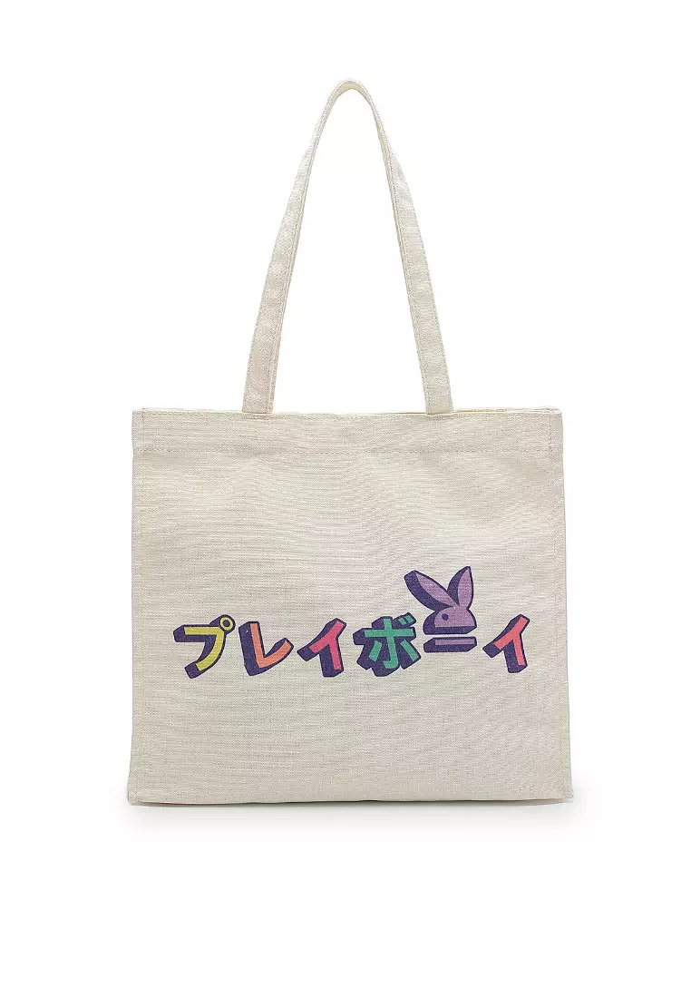 網上選購PLAYBOY BUNNY Women's Canvas Tote Handbag (畫布手提包