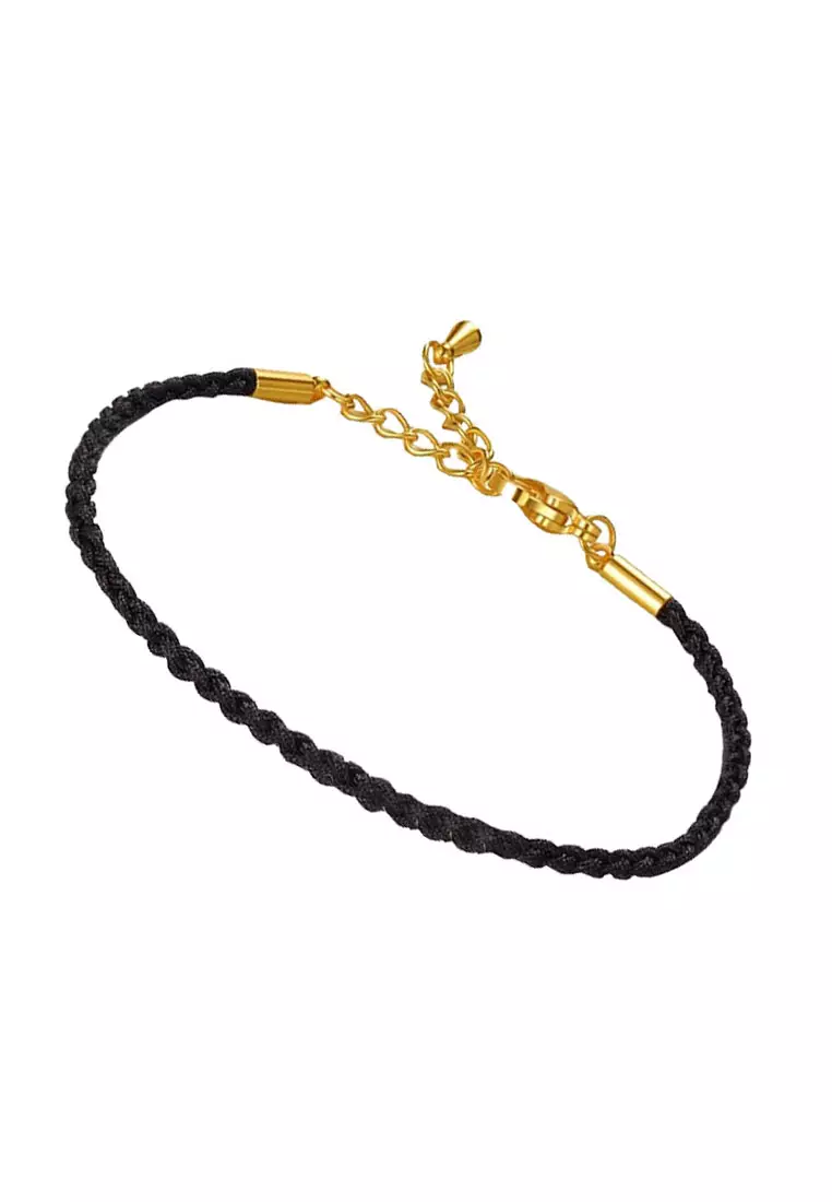 LITZ Adjustable Rope Bracelet 可调节手绳 (1.3mm) BR09B
