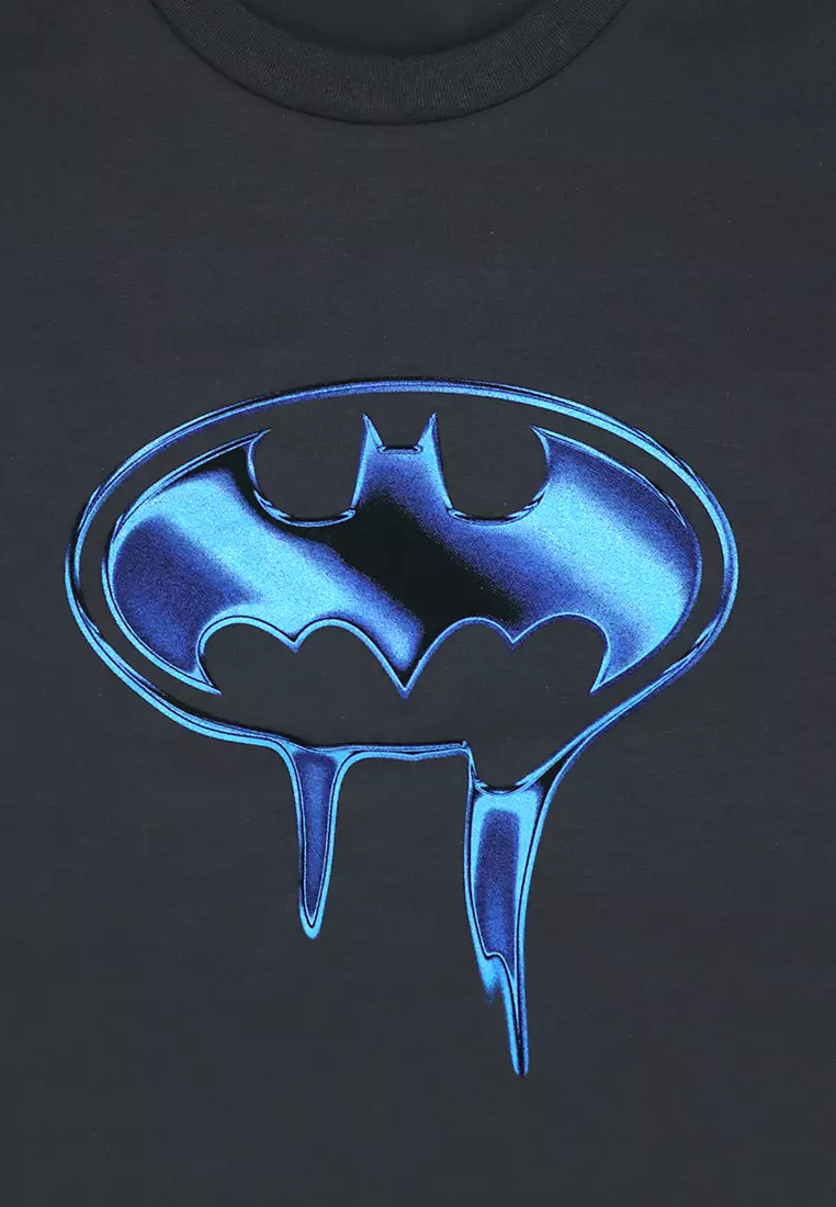 Mens Licensed Graphic T-Shirt Metallic Logo