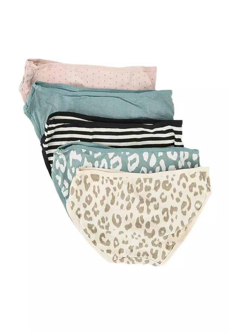 GAP Printed Panties 5-Pack 2024, Buy GAP Online