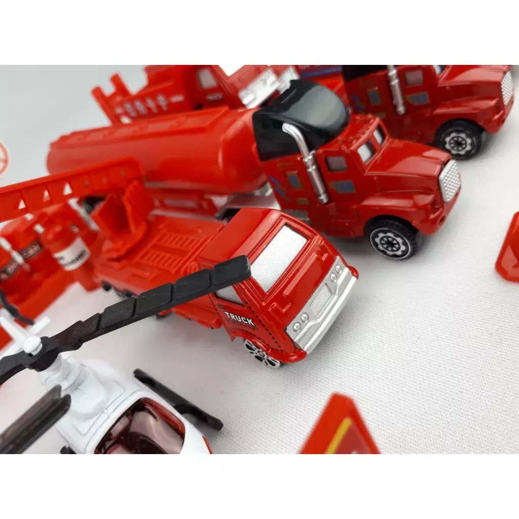 40pcs Mainan Anak Large Die Cast - Fire Engine