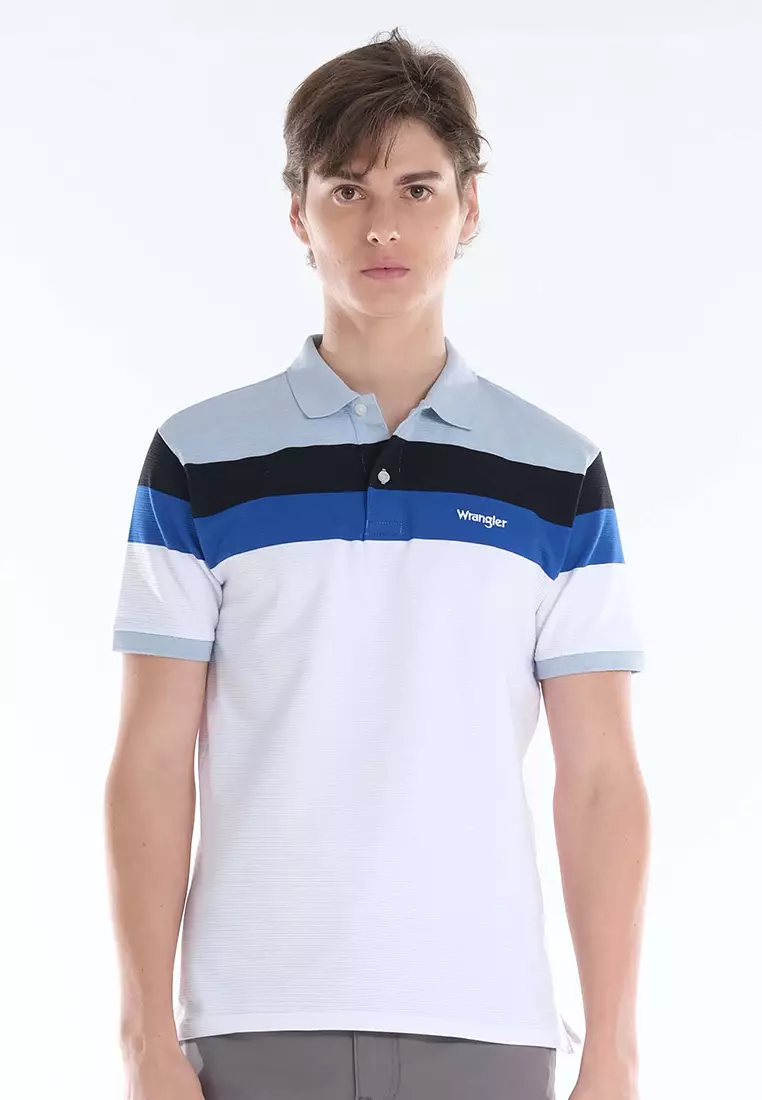Wrangler Men's Multicolor Polo Shirt