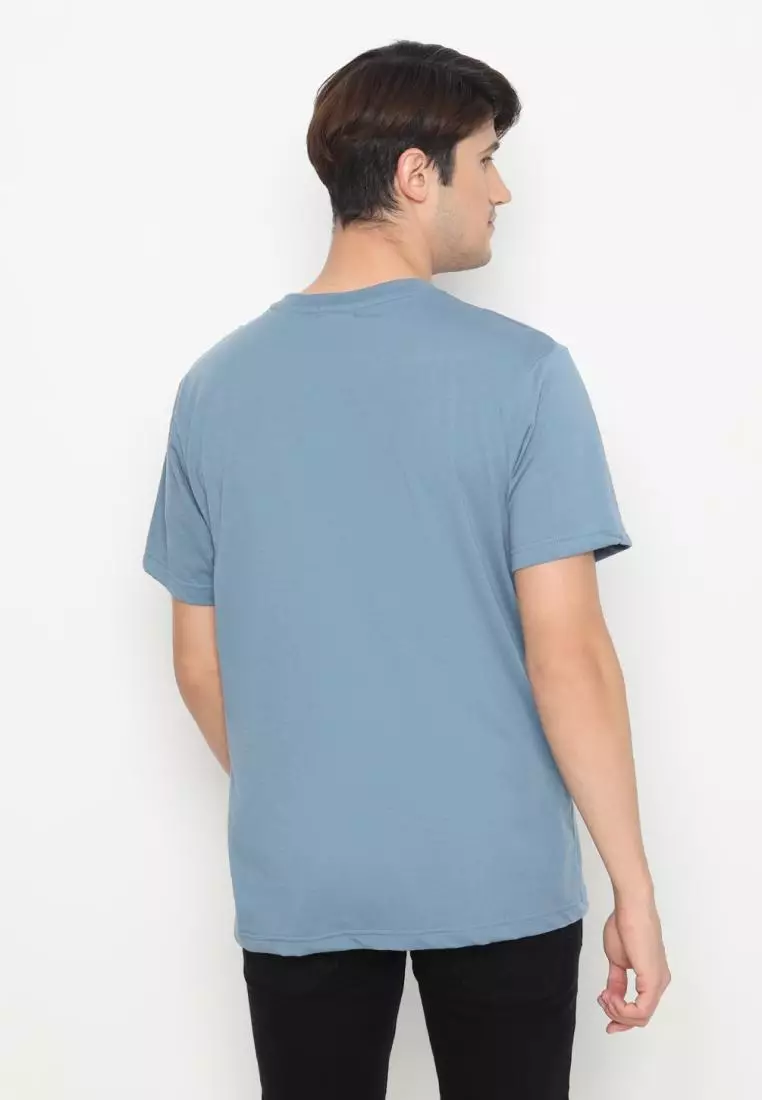 MATSUDA Kaos Polos Pocket T Shirt Cotton Chuo
