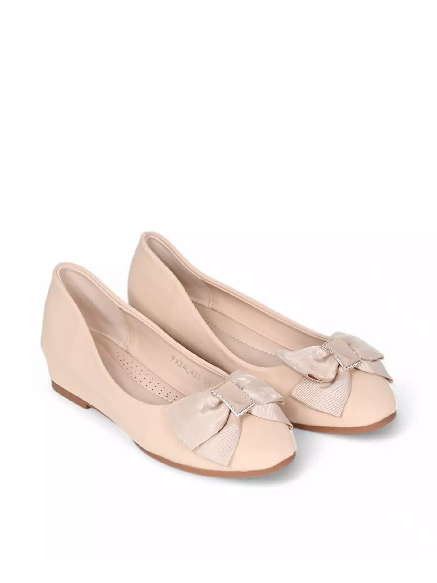 Vizzano Shoes Flatshoes Wanita Motif Pita Cantik Hak (2 Cm) Design Paula