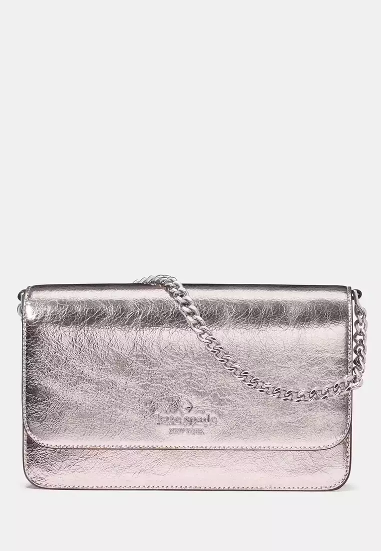 Buy Kate Spade Madison Metallic Willow Mini Flap Crossbody 2026 Online |  ZALORA