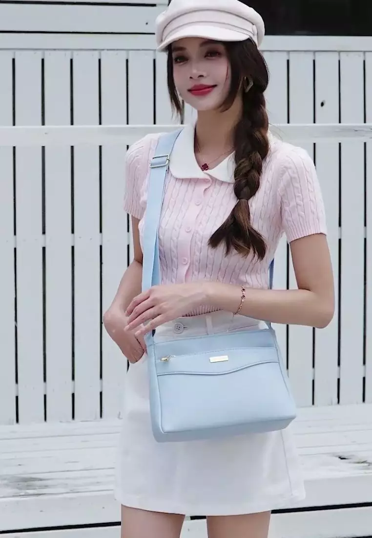 Women's Sling Bag / Crossbody Bag (Tas Selempang Wanita) - Biru