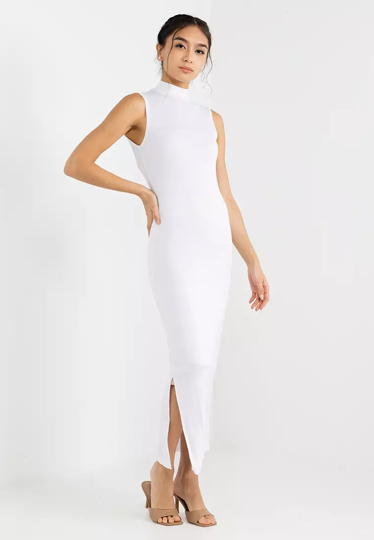 Turtleneck Sleeveless Inner Dress
