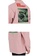 GCDS pink GCDS "Wardrobe" Washed Jacket in Pink C6DBDAA53FD847GS_3
