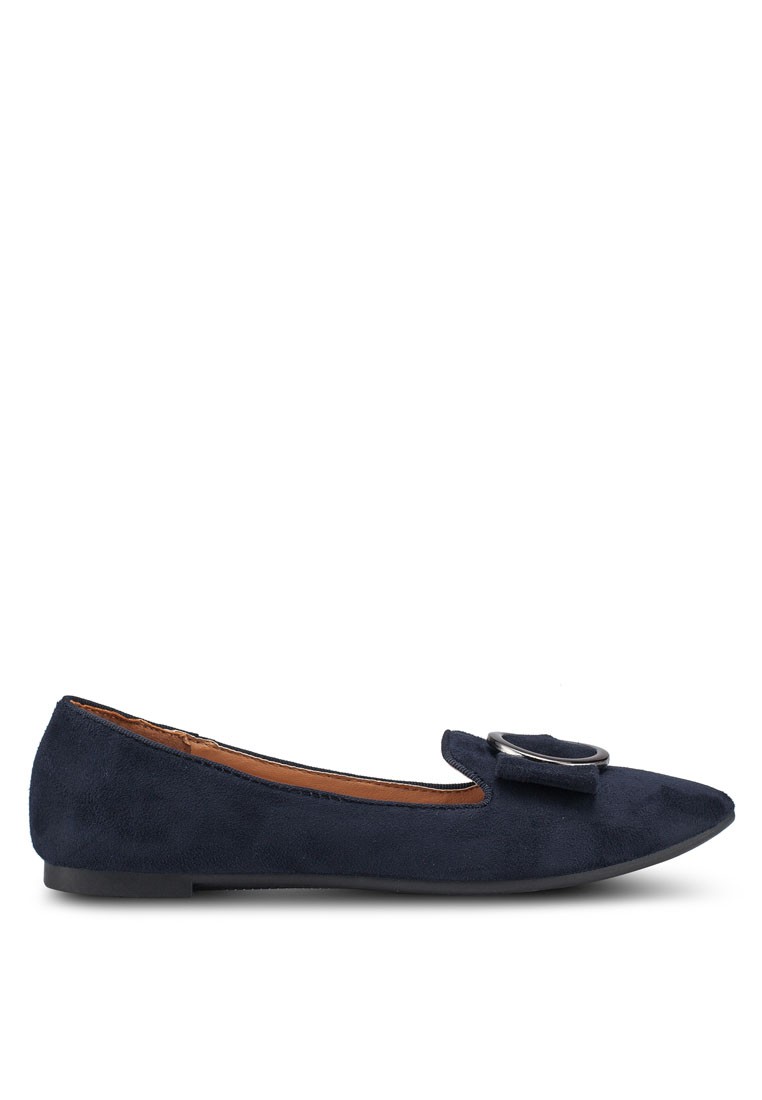 Buckle Ballerina Flats