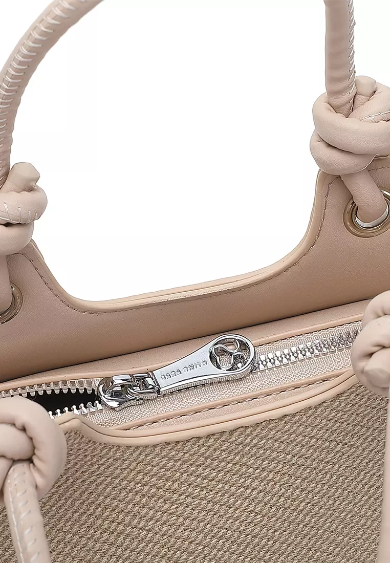 Women's Top Handle Bag / Sling Bag / Crossbody Bag / Shoulder Bag - Khaki