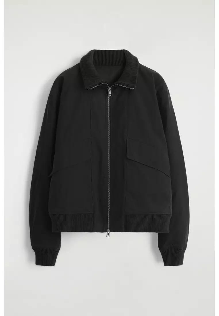 Buy COS PADDED COTTON FLIGHT JACKET 2025 Online | ZALORA