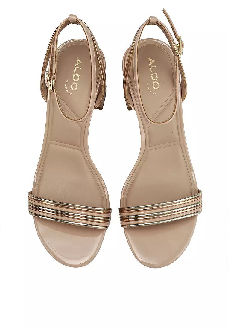 Emelda Ankle Strap Block Heels