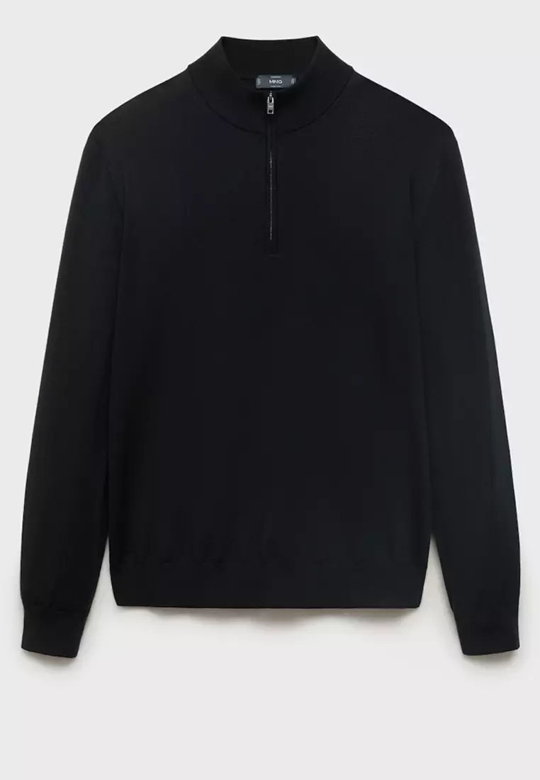 100% Merino Wool Perkins Neck Sweater