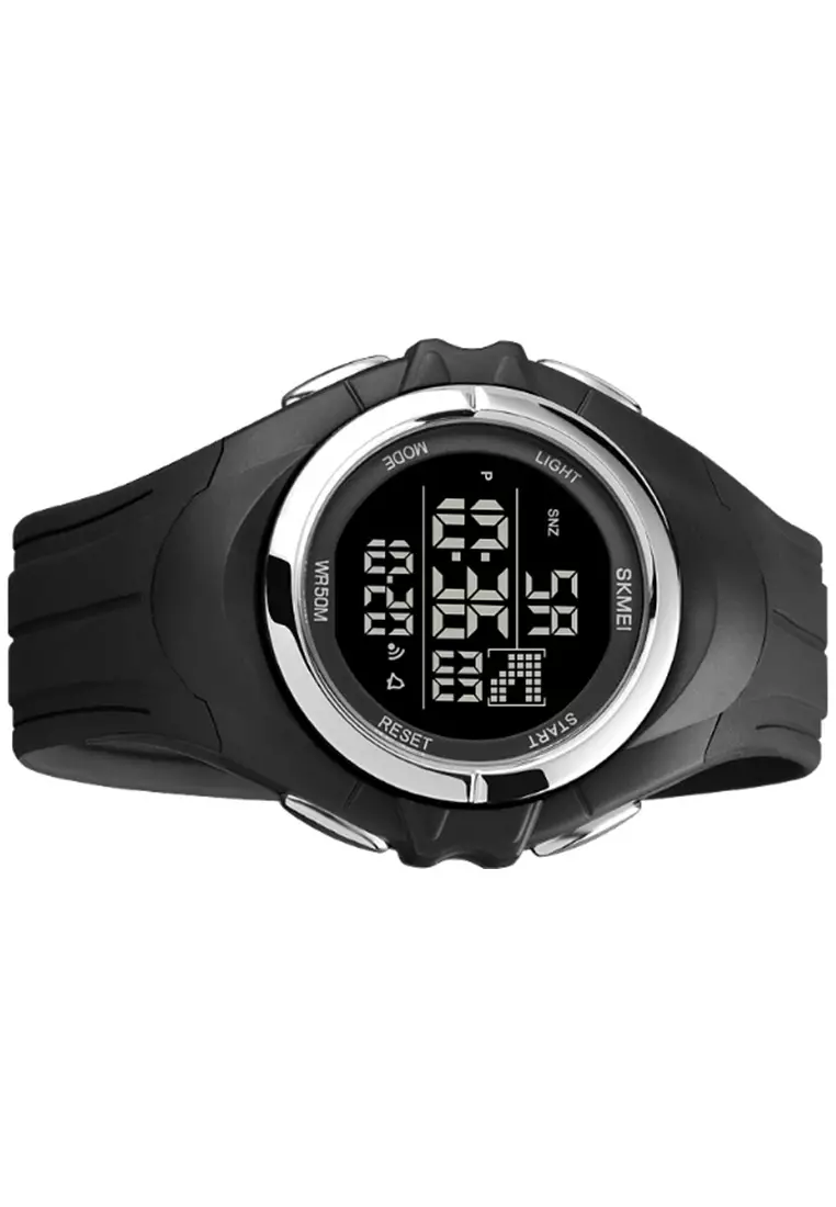 Jam Tangan Digital Pria Waterproof Many Function Strap Tali Material PU Silicone BY30 ORIGINAL