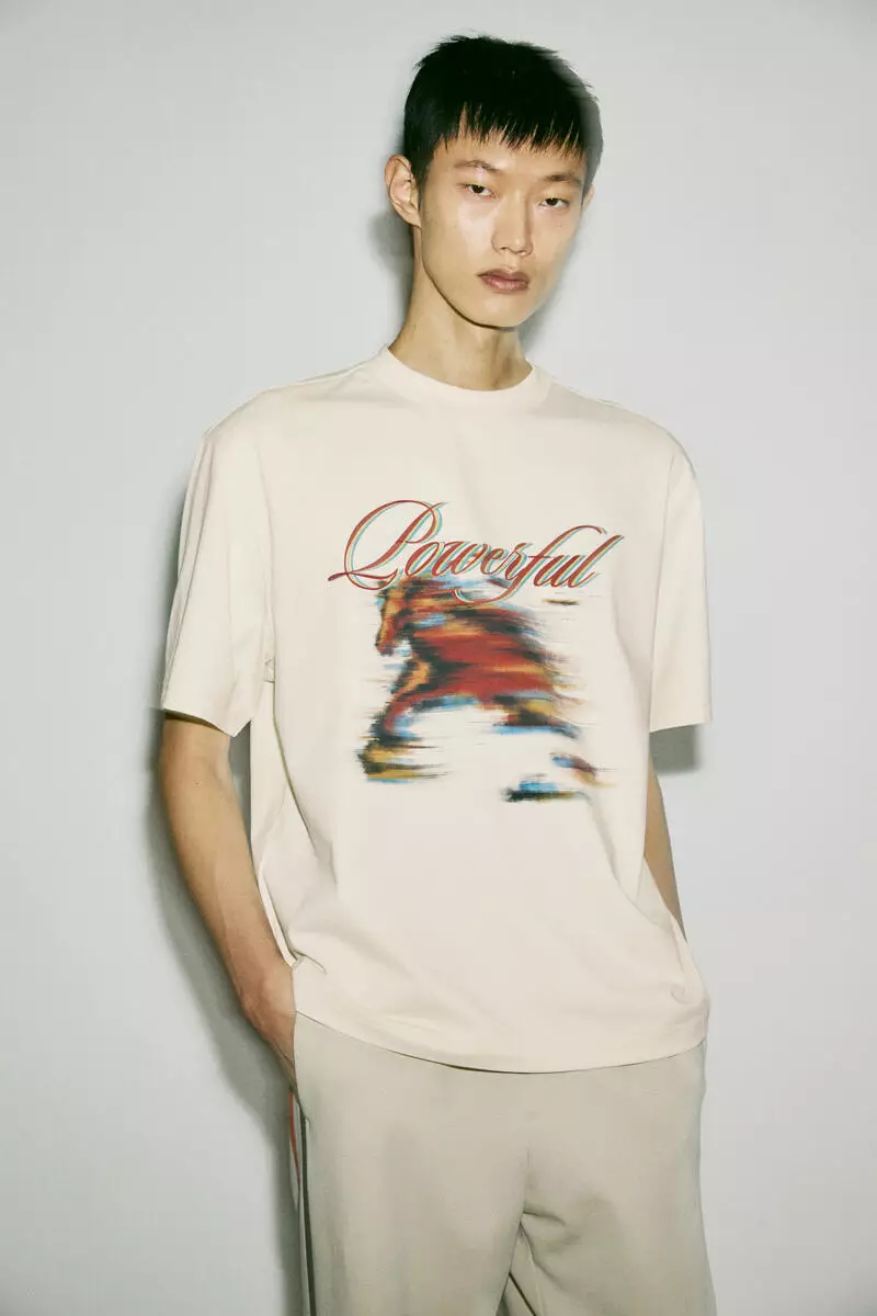 Loose Fit Printed T-shirt