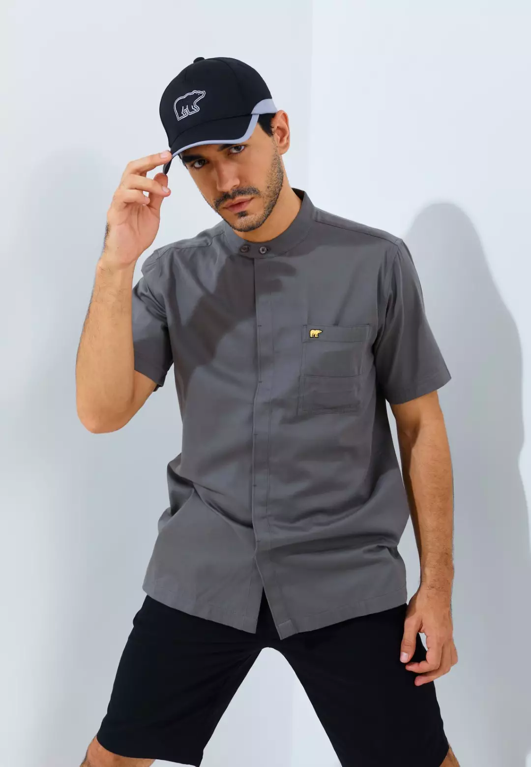 Jack Nicklaus Newton Topi Pria Hitam