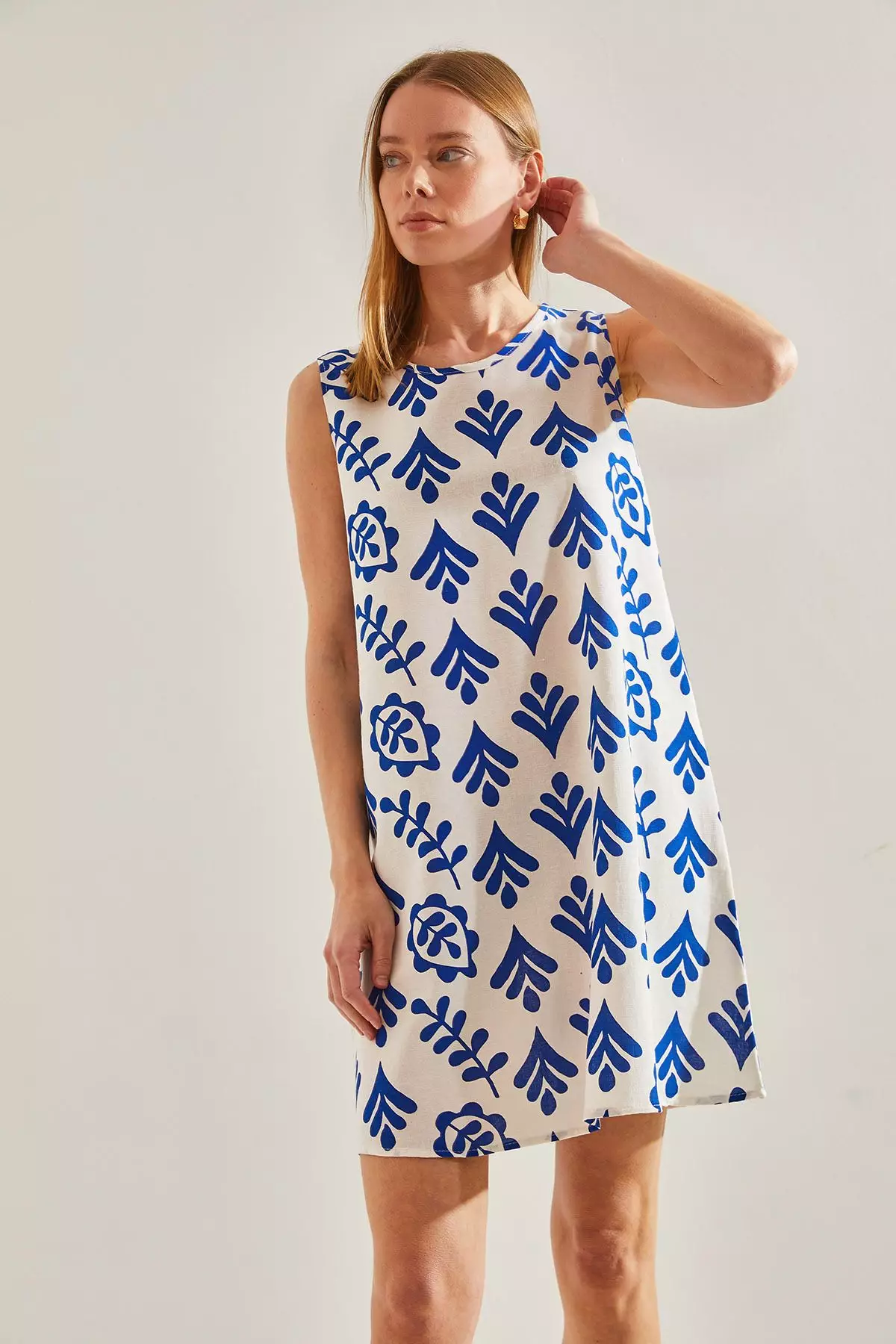 Women's Multi Patterned Dress