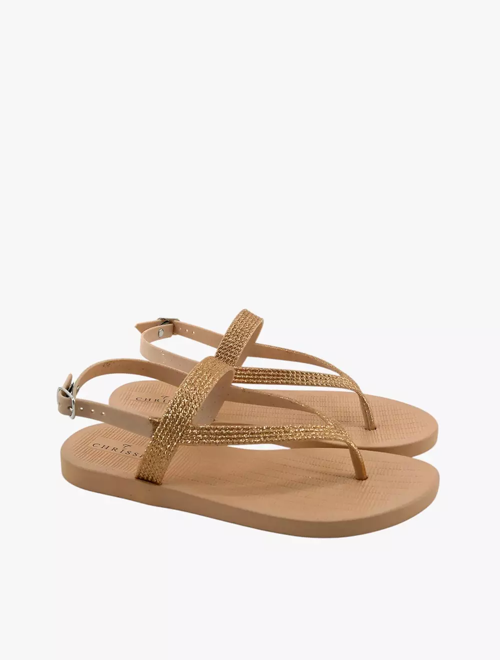 Payless Chrissie Womens Niamh Jelly Sandals - Nude_05