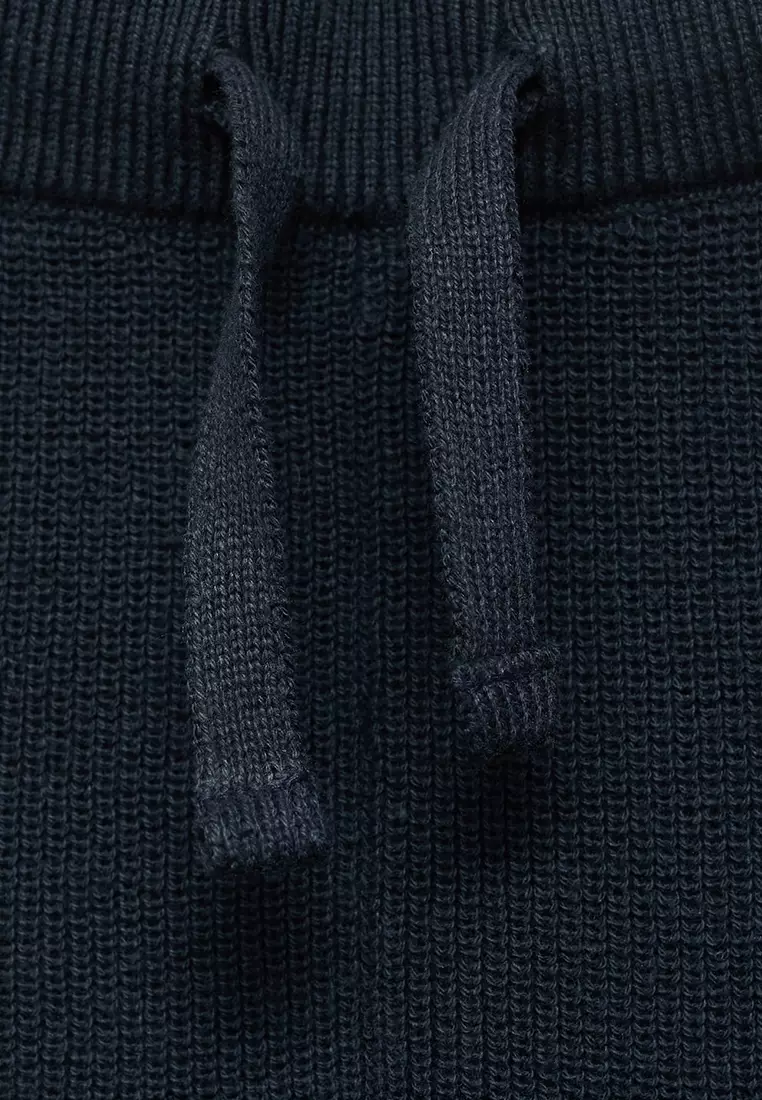 Cotton-Knit Trousers