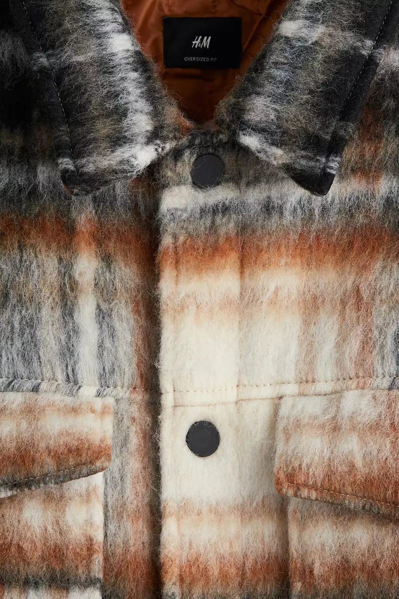 Oversized Fit Padded overshirt