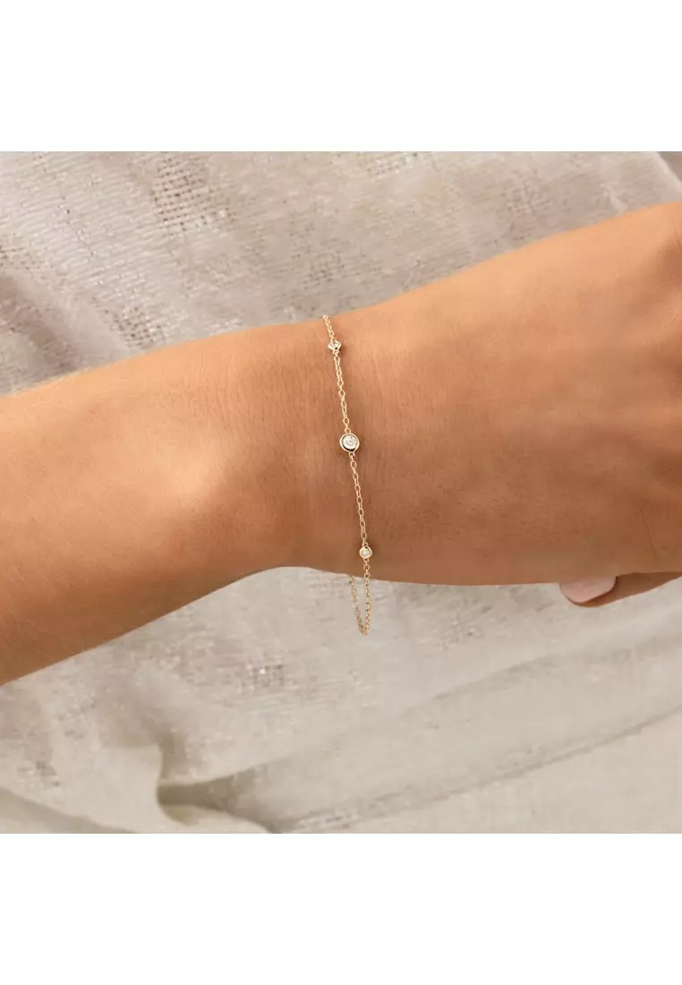 Gold anklet michael hill discount