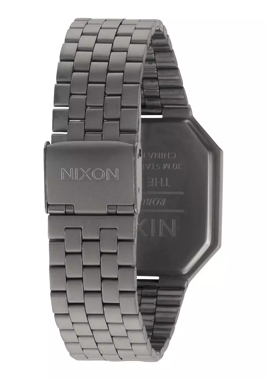 NIXON RE-RUN GUNMETAL