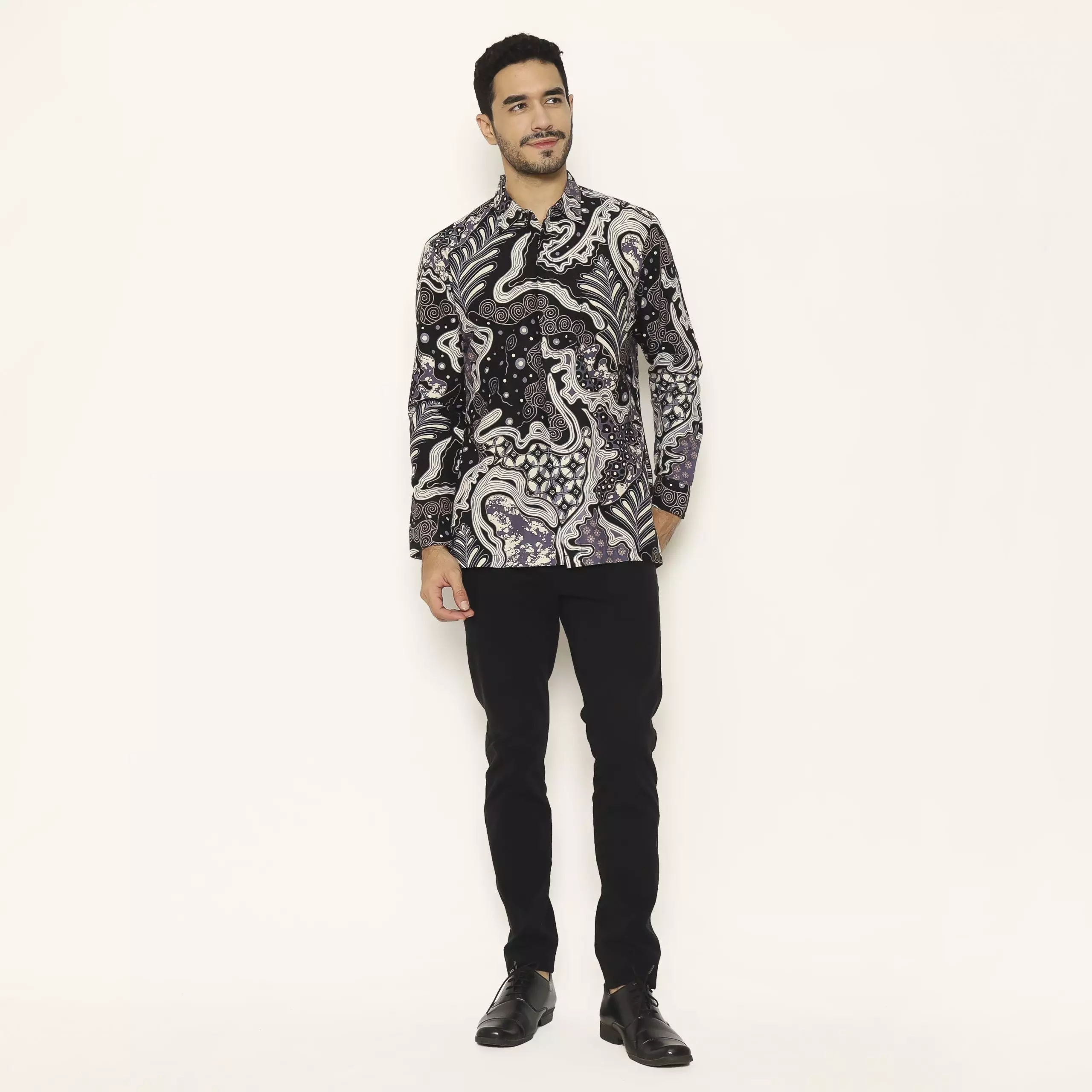 Kemeja Batik Pria - Bhatara Batik Tanggara - Atasan Kemeja Batik Lengan Panjang