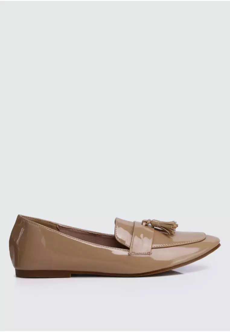 Discount on My Ballerine  shoes - SKU: My Ballerine - Ada Comfy Loafers In Nude