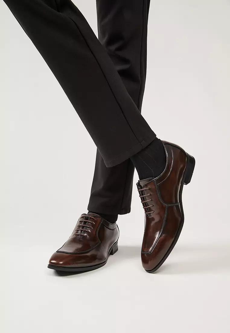 Leather Oxford Shoes KB24315-2