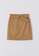 Terranova beige Women's Faux Suede Mini-Skirt 14265AA3629BCAGS_1