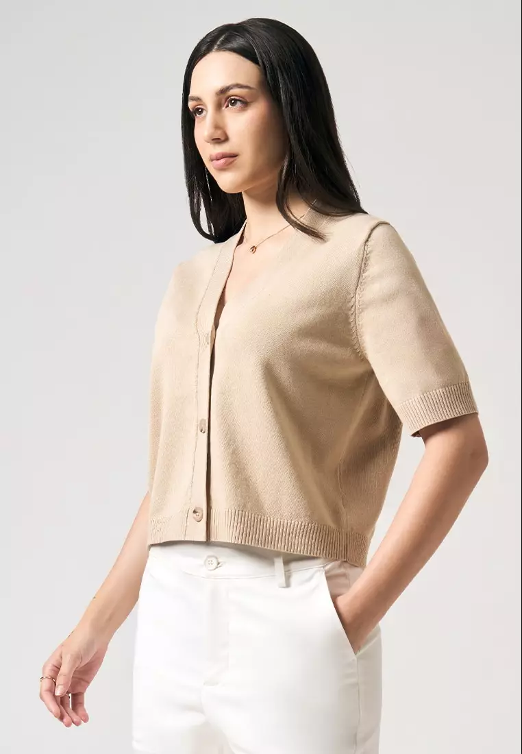 V-Neck Cardigan