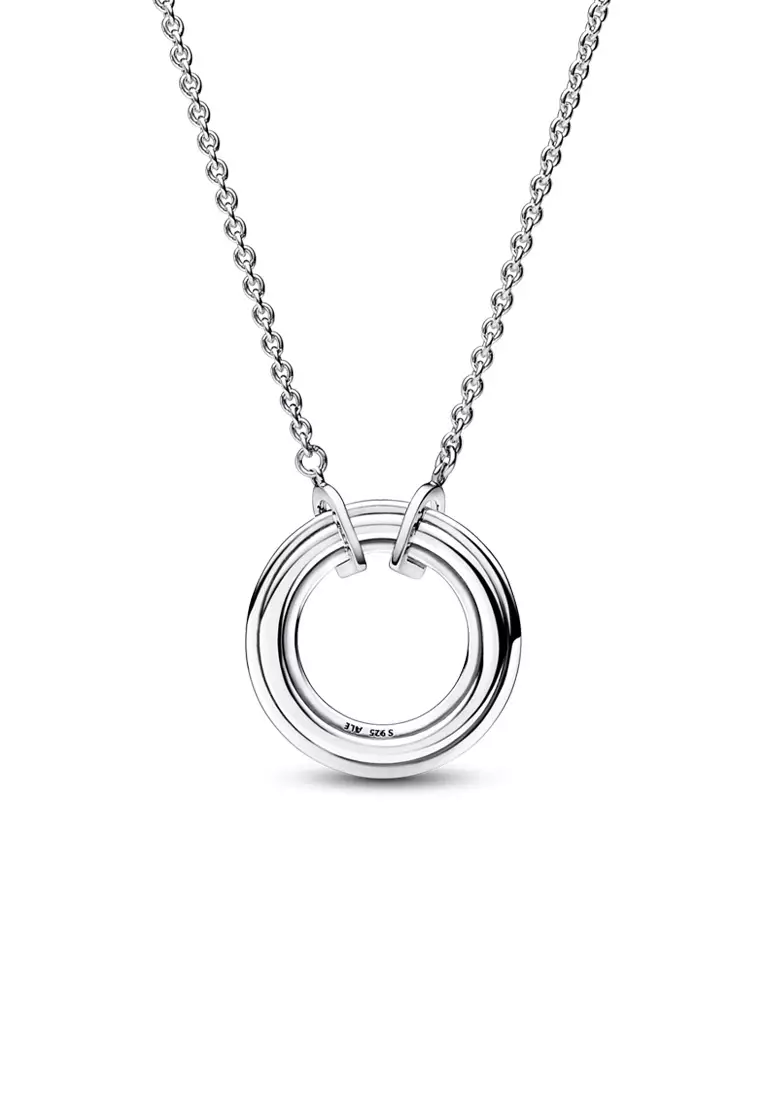 Buy PANDORA Pandora Signature 14k Rose Gold Plated Two tone Logo