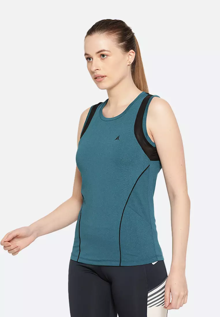 Teal Breathable Training/Running Tank Top