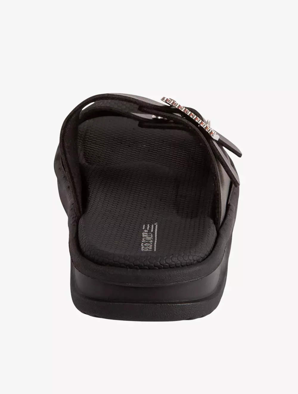 Payless State Street Womens Carolyn Footbed Sandals - Black_05